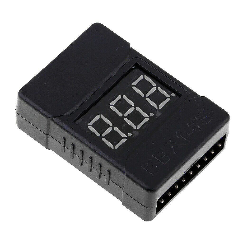 LiPo Battery Checker Low Voltage Tester Buzzer Alarm Monitor for RC Plane