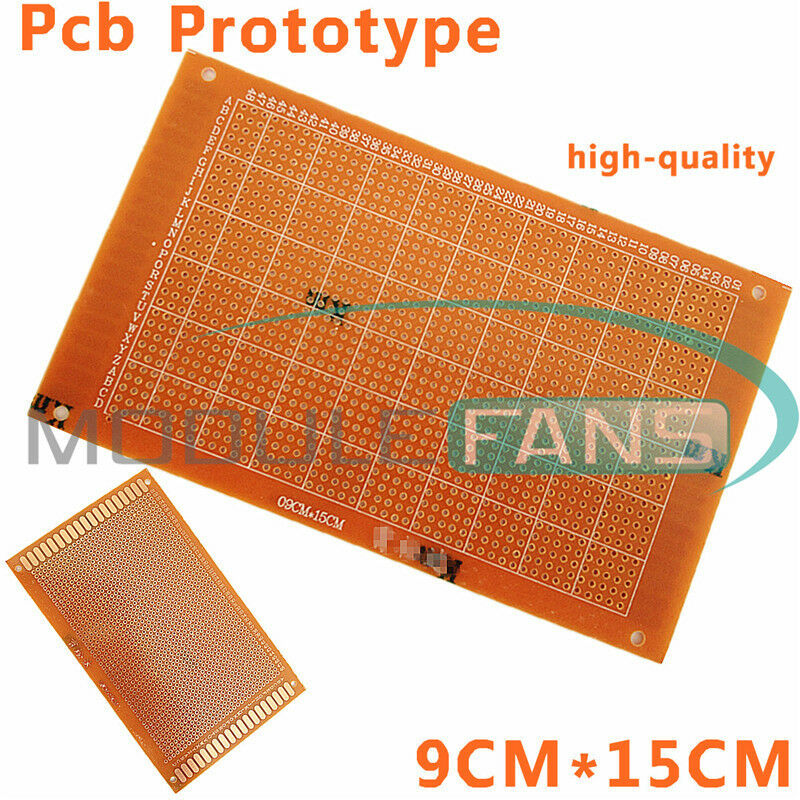 20Pcs DIY Prototype 9 x 15 cm Paper PCB fr4 Universal Board Prototyping PCB Kit