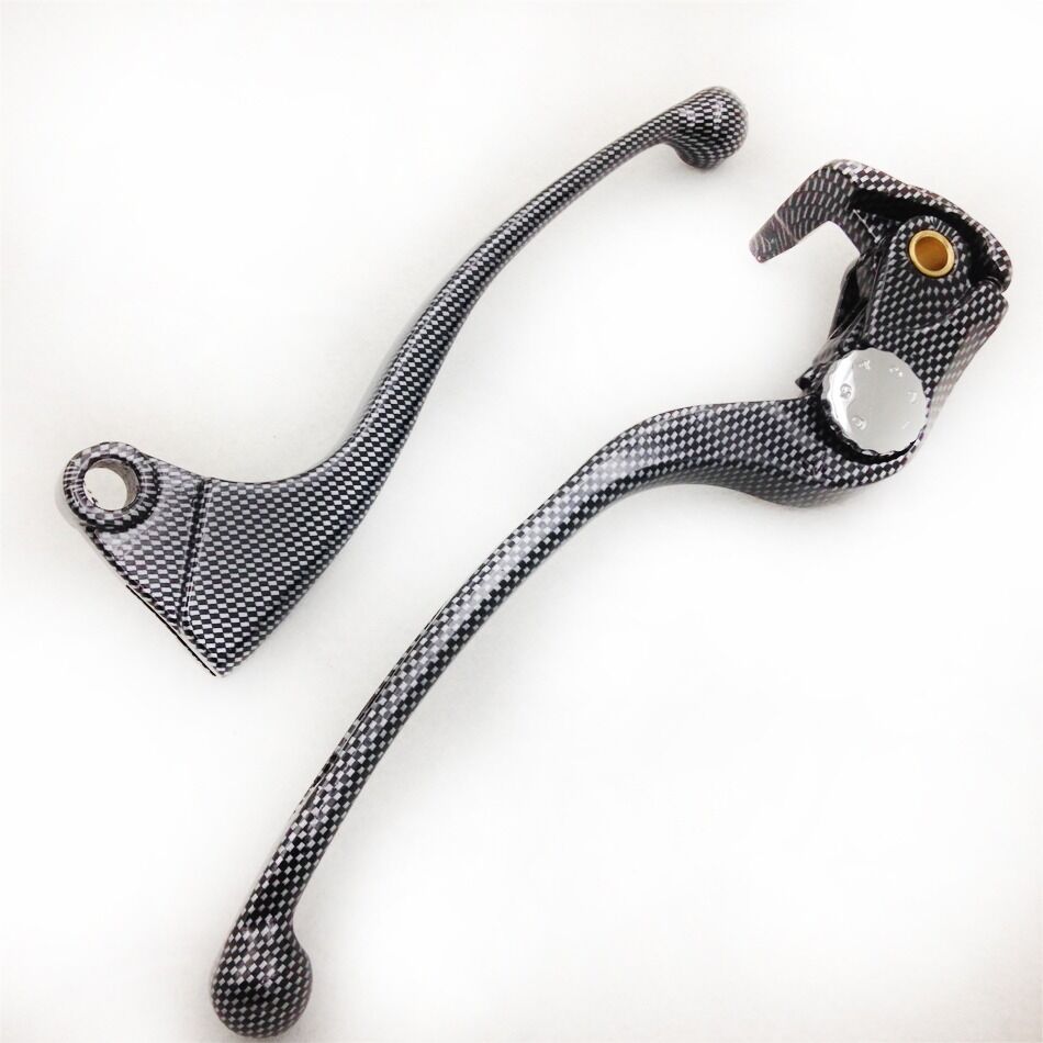 Carbon Brake Clutch Lever fit for Kawasaki Ninja 636 ZX ZX6R ZX6RR 2005 2006