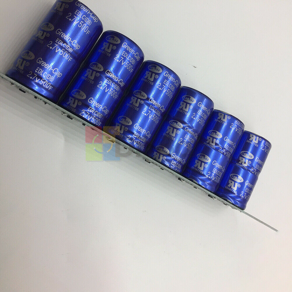 16V 83F Super Farad Capacitor Single Row 2.7V 500F Capacity Protection Board