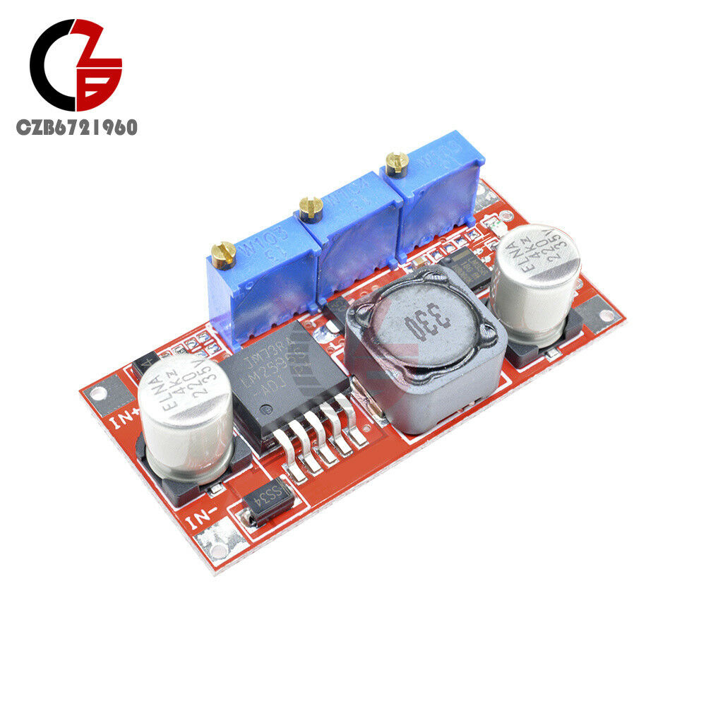 New LM2596 LED Driver DC-DC Step-down Adjustable CC/CV Power Supply Module