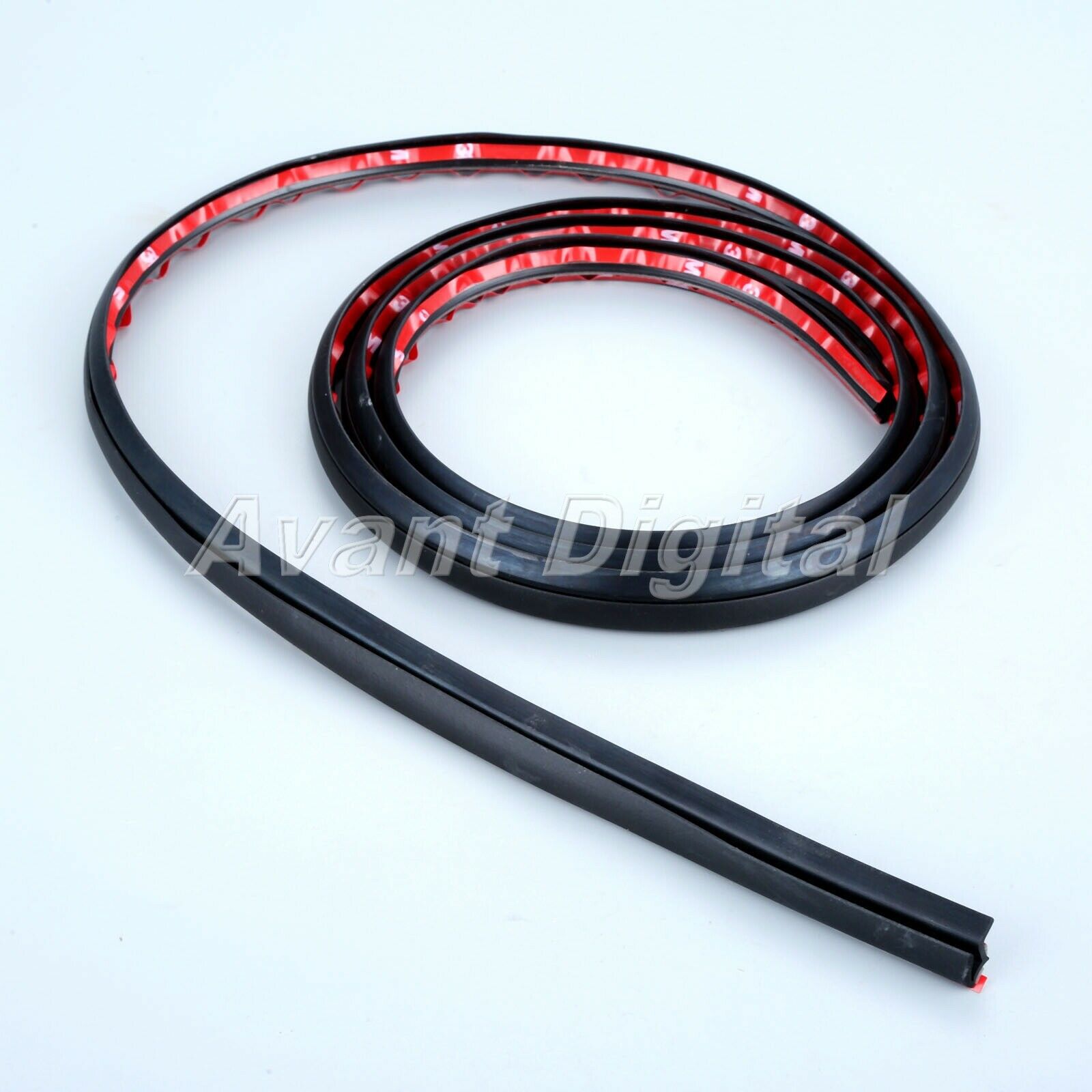 Car Waterproof Rubber Sealing Strips Mouldings Trim B/C Pillar Type 2 Meters 1Pc