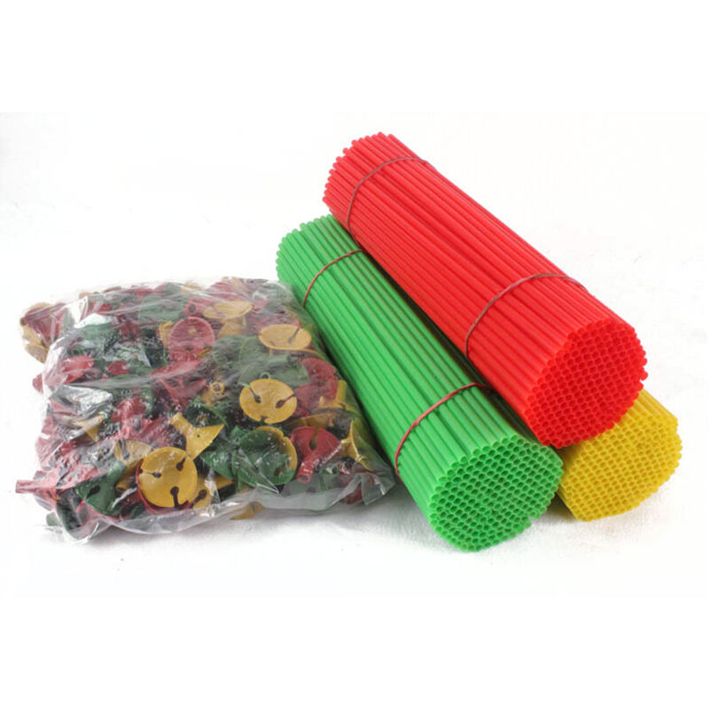 100SETs Plastic Balloon Holder Sticks Cup Wedding Party Decoration