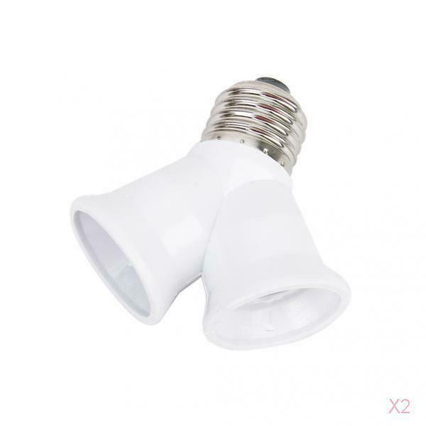 E27 To 2 E27 Y Shape Light Bulb