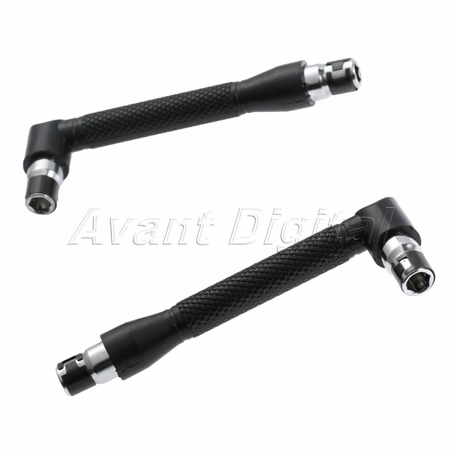 1pc New L Style Dual-end Screwdriver Socket Rachet Handle Wrench Driver Rod Tool