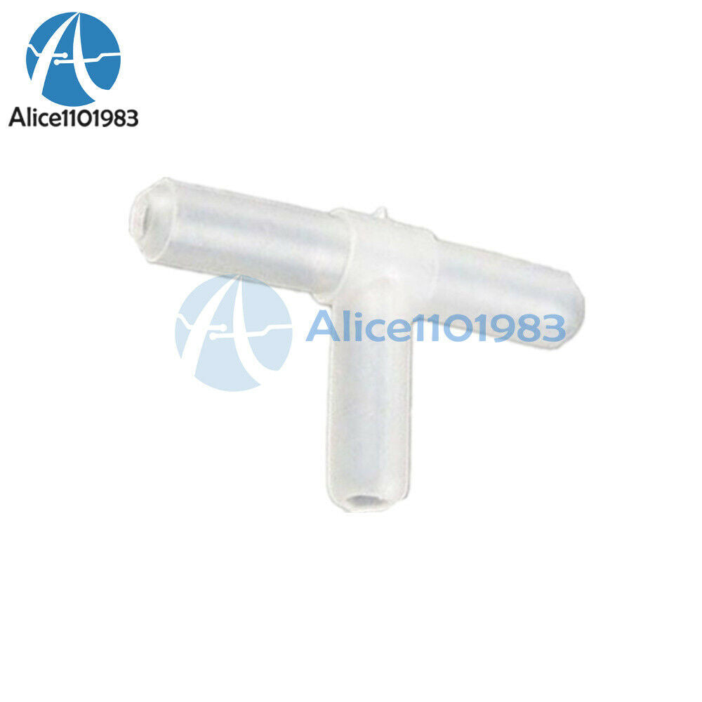 5PCS AQUARIUMS AIR VALVES 3 WAY T CONNECTOR TUBING.4mm