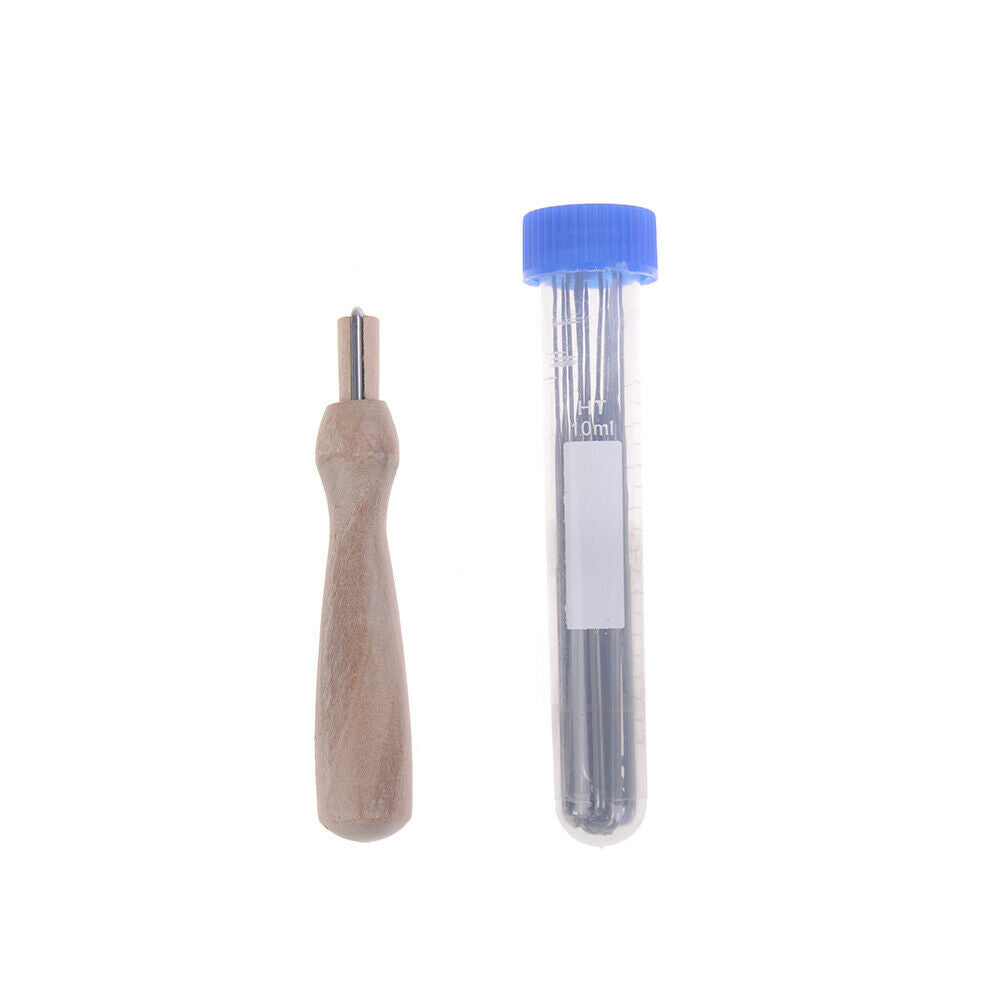18x 3 Sizes Felting Needles Wool Felt Needles DIY Craft Felt Tool with Bo.l8