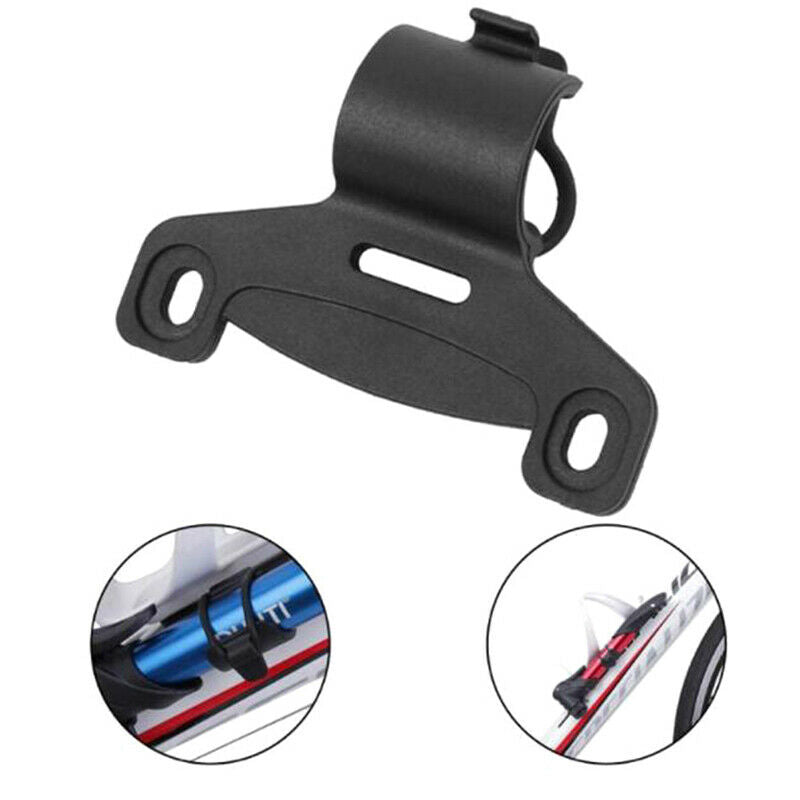 1Pc Bike Portable Pump Retaining Clips Folder Bracket Holder Fitted Fixed.l8