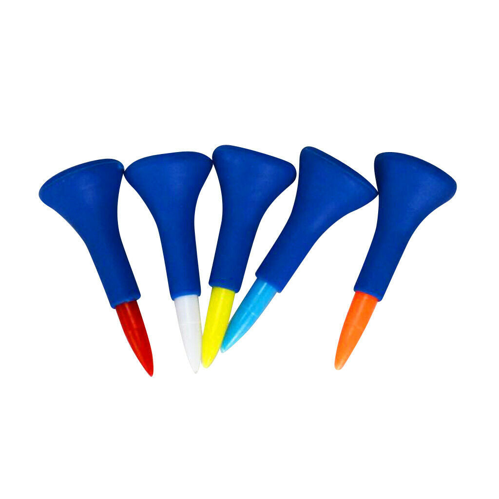 High Quality Soft Rubber Cushion Top Golf Tees Color Short Accessories