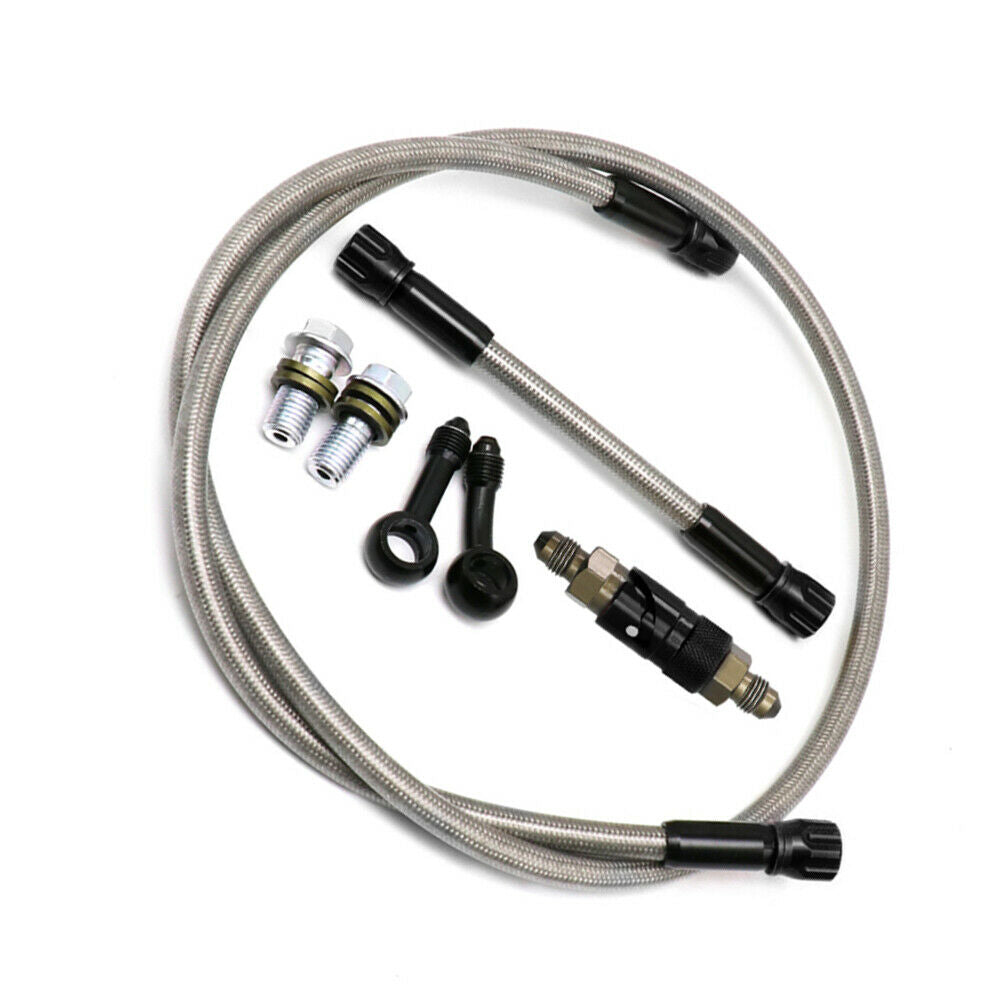 Quick Release Fittings - AN3 Brake Line Tubing Rapid Disassembly Brake Hose Kit