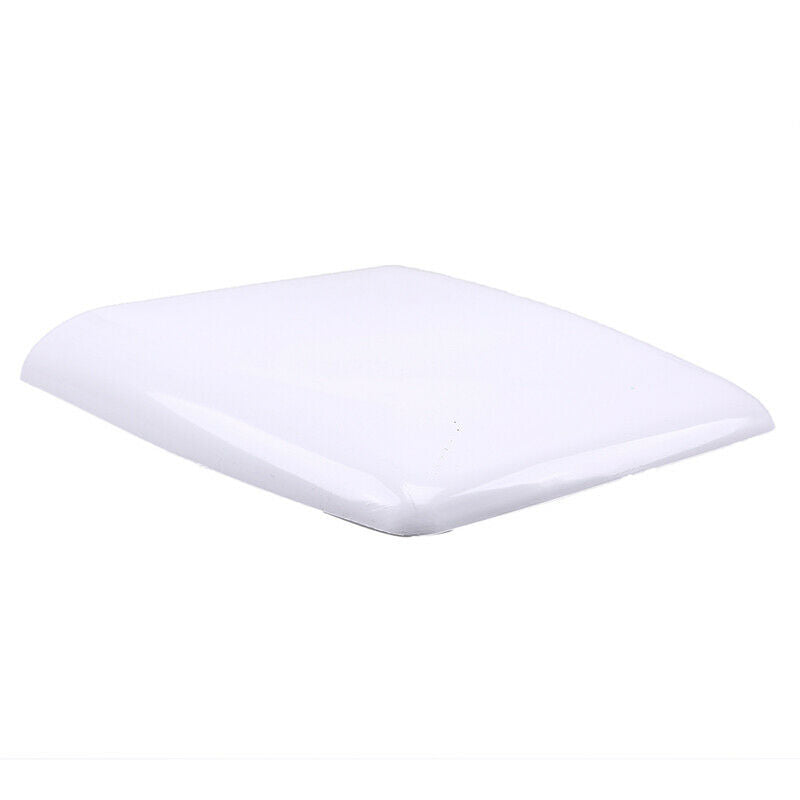Car Auto Air Flow Intake Hood Scoop Vent Bonnet White Decor Cover Universal