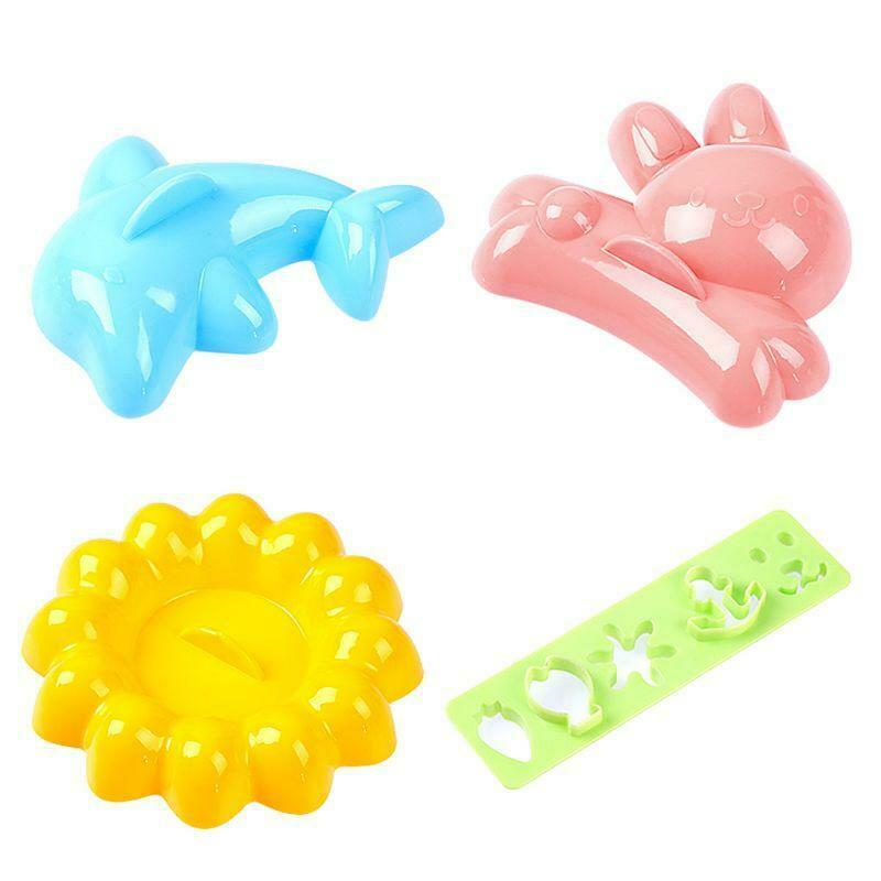 DIY Lovely Cartoon Animal Rice Ball Mold Bento Sandwich Food Maker Mould Home