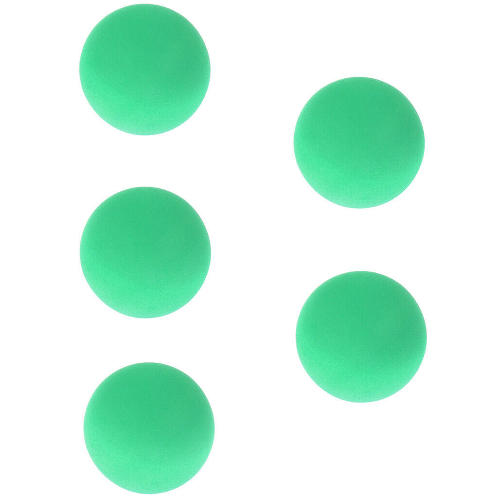 2.5'' EVA Ball Bouncy Balls Soft Foam Balls Pet Kid Toys Pack of 5 Green