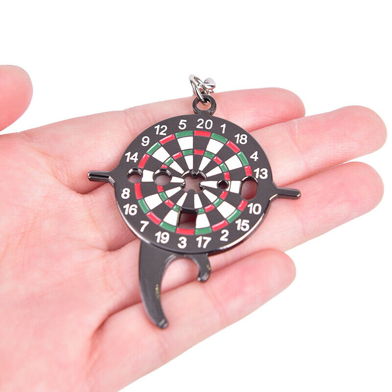 Keychain Dart Wrench Tool Tighten Darts Shafts Beer Bottle Opener Indoor .l8