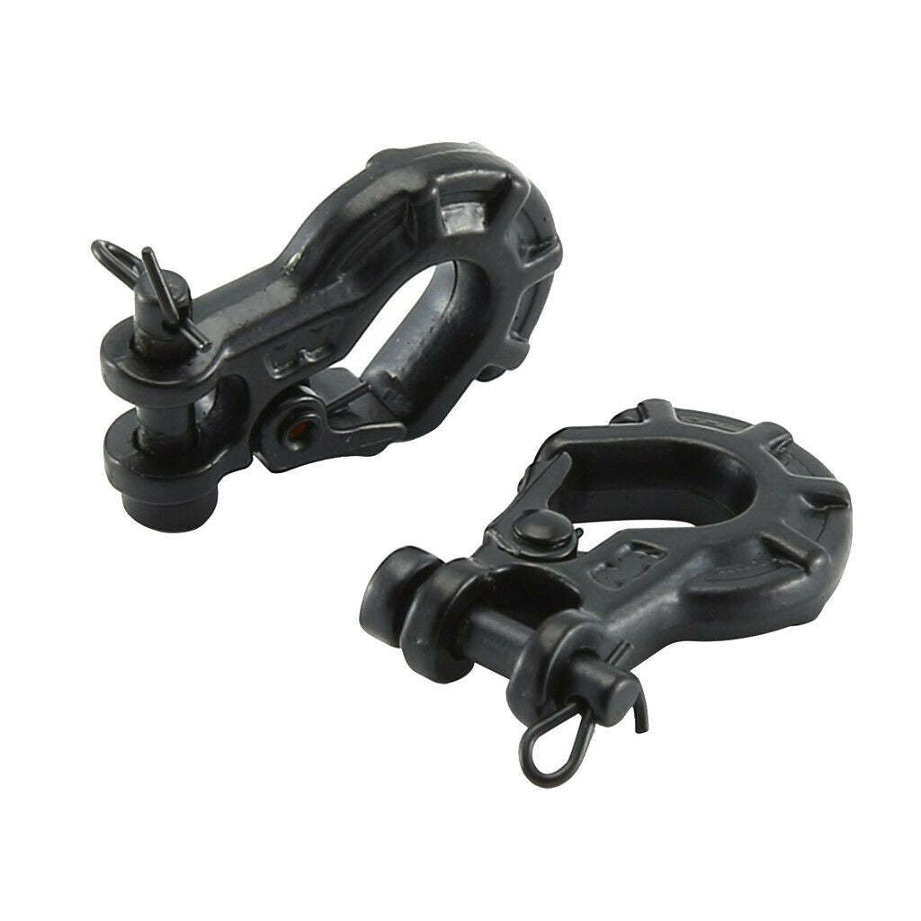 4 Pieces RC Metal Trailer Hook Winch Hook for 1/10 RC Crawler Car Parts