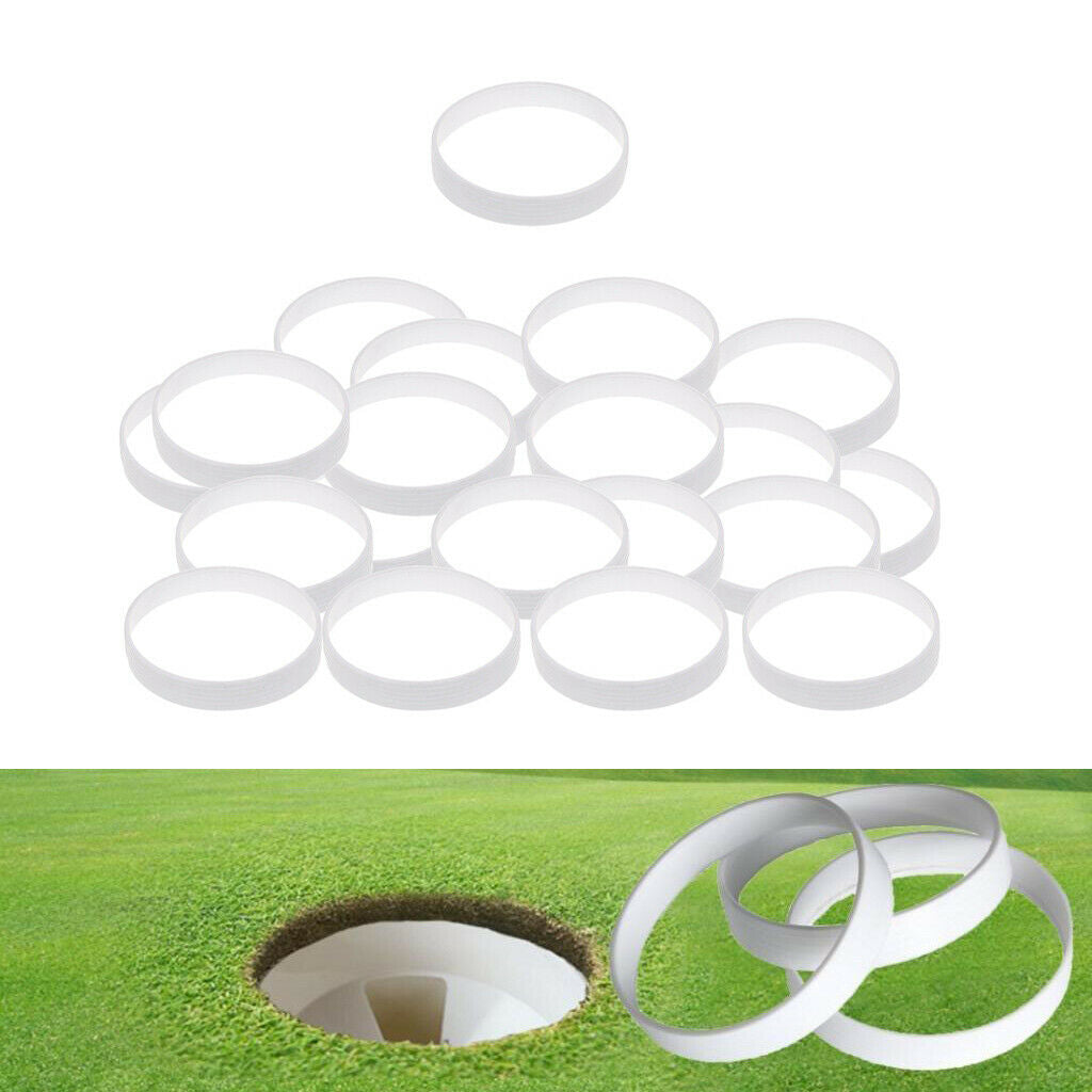 20 Packs Plastic Outdoor Pro Putting Cup Ring Field Accessories 11cm New