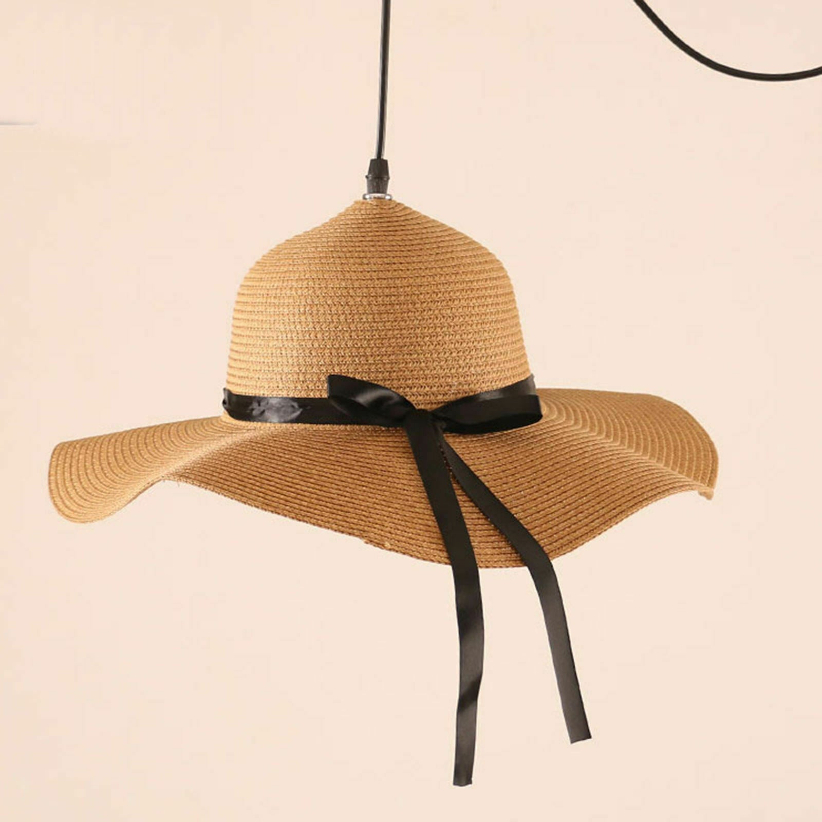 Grass Vine LED Pendant Light Wooden Hanging Light Droplight for Bar Decor