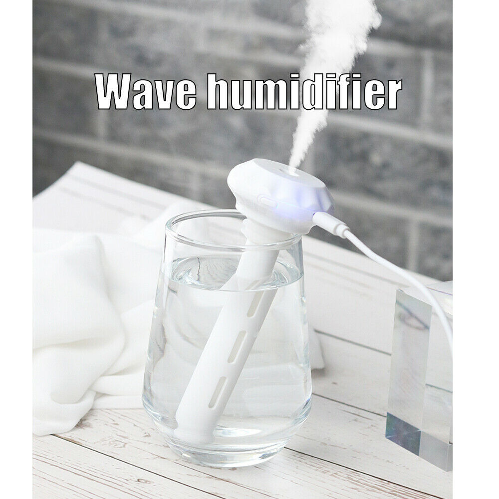 USB Mini Car Home Humidifier Air Purifier Freshener Aroma Essential Oil Diffuser
