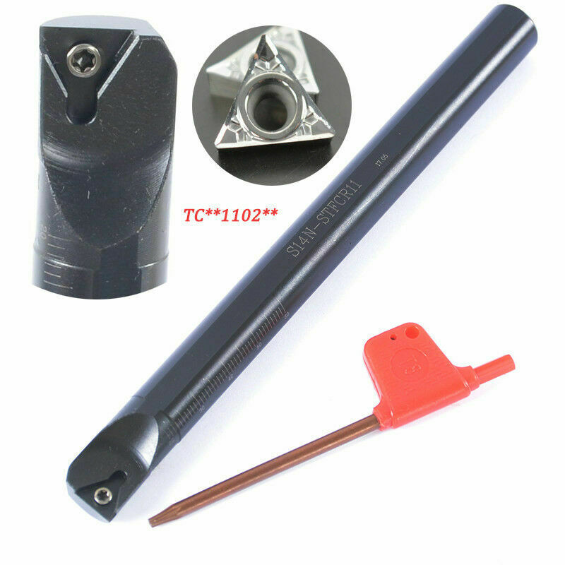 90° S14N-STFCR11 Internal Lathe Boring Bar Turning Tool For TCGT11 TCMT11 insert