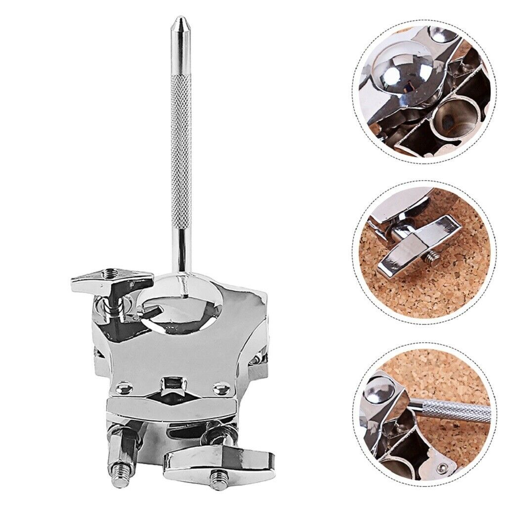 Tom Drum Stand Holder L-Rod Rack Durable Metal Zinc Alloy Drum Replacement