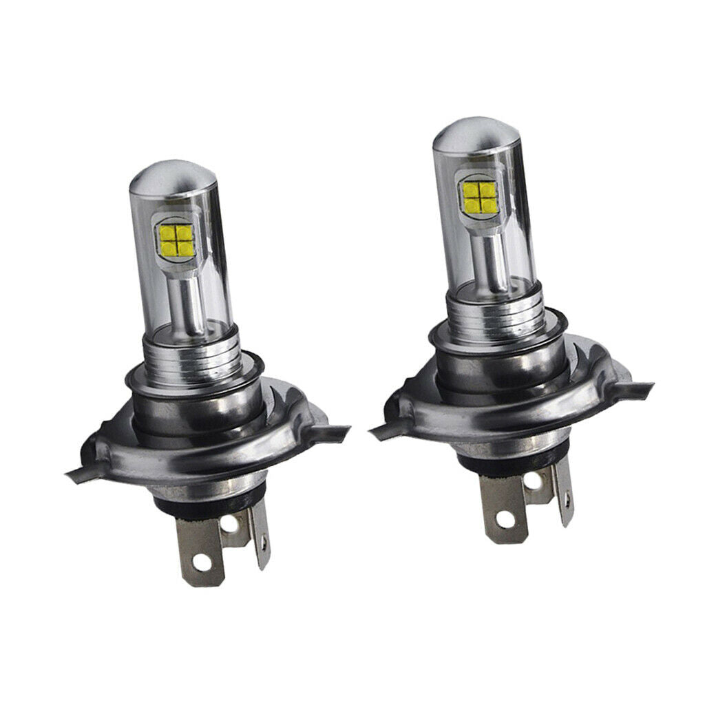 2 Pieces H4 80W 6000K Car Fog Driving DRL Light LED Bulbs High Power