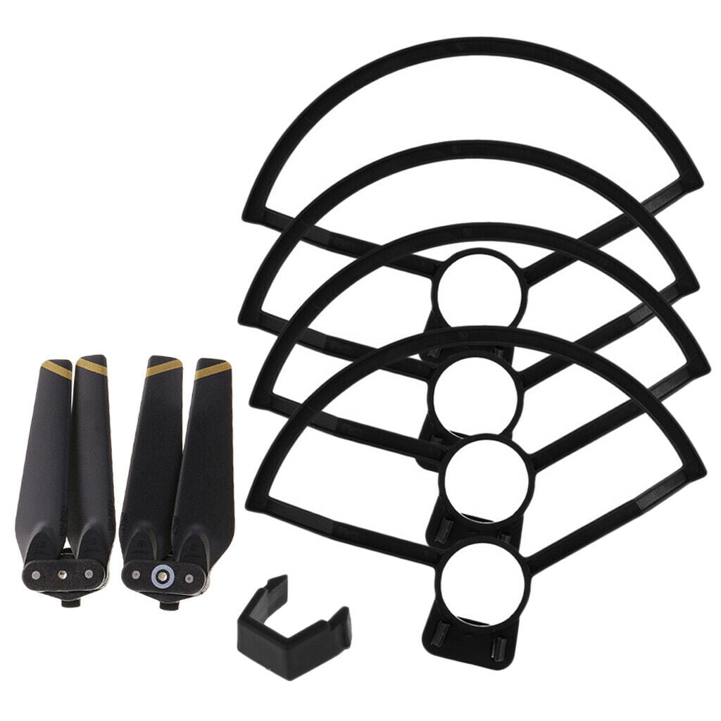 Set Of Propeller Prop Guard&Golden Edge Propeller  For DJI Spark Parts