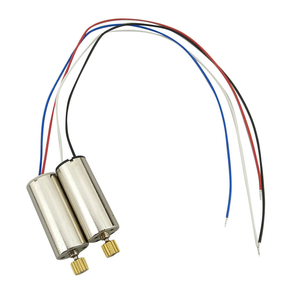 2Pcs CW CCW Copper Teeth Motor Metal for   H502E H502S H50 X4 Drone DIY