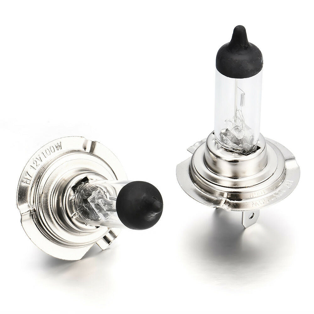 2PCS/Set 100W White H7 Xenon Gas Halogen Headlight Light Lamp Bulbs 12V 6000K