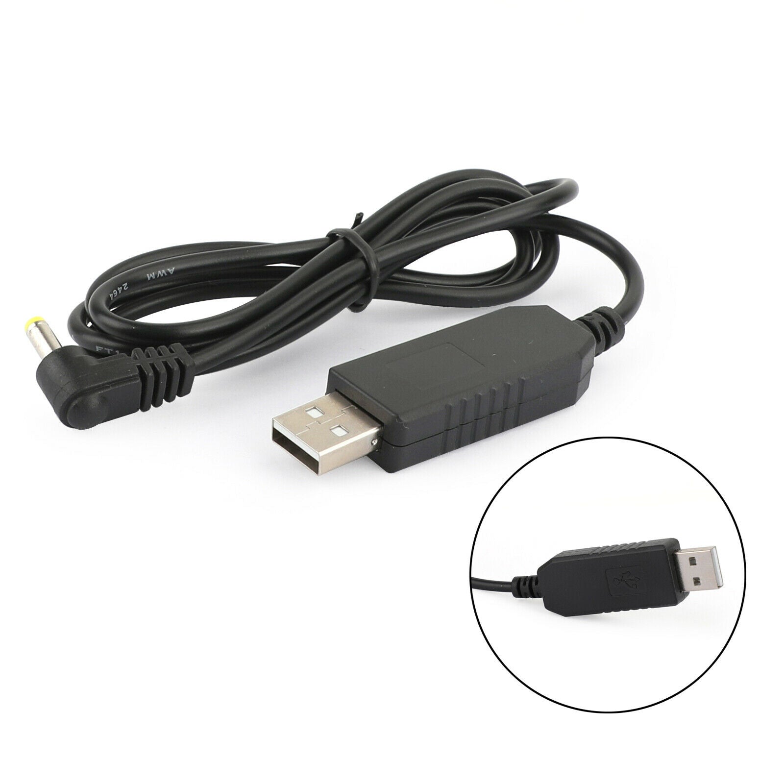 4X Battery USB Charger Cable Fit for BaoFeng UV5R/RE UVB2 UVB3 Plus UV-S9 CN