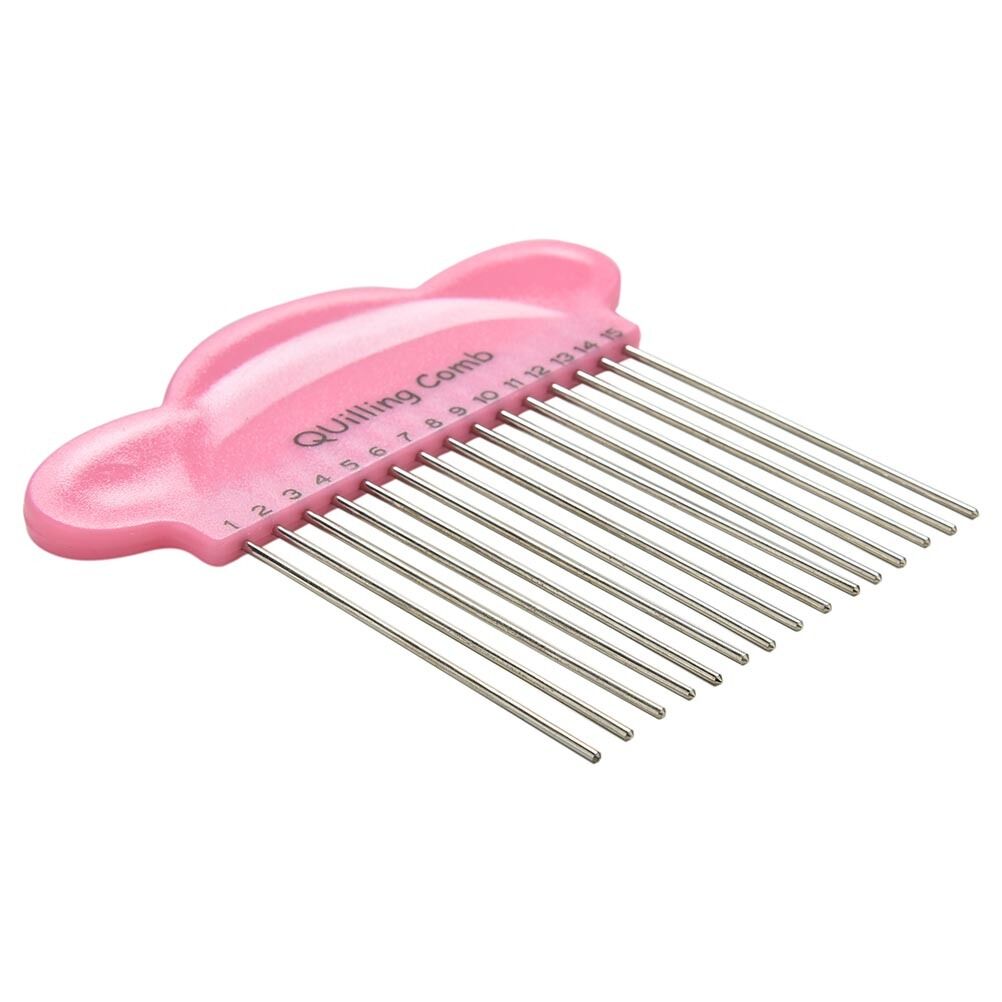 DIY Cloud Paper Quilling Comb Plastic Holder Origam Carding Art Craft Too.l8