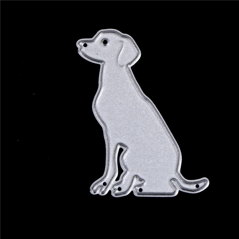 dog with bones scrapbook cutting dies metal die cuts for diy scrapbookin.l8