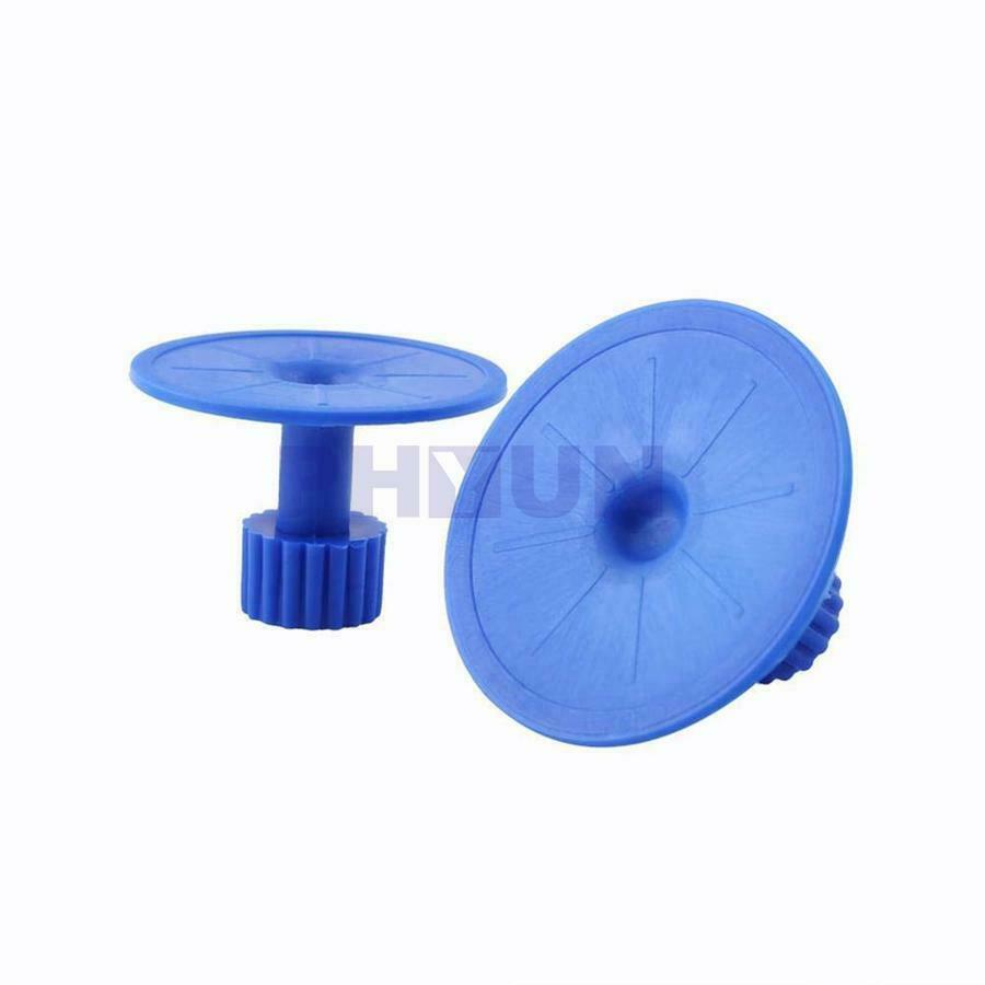 1x Black Plastic Puller+18x Glue Puller Tab Kit For Car Body Dent Repair Romoval