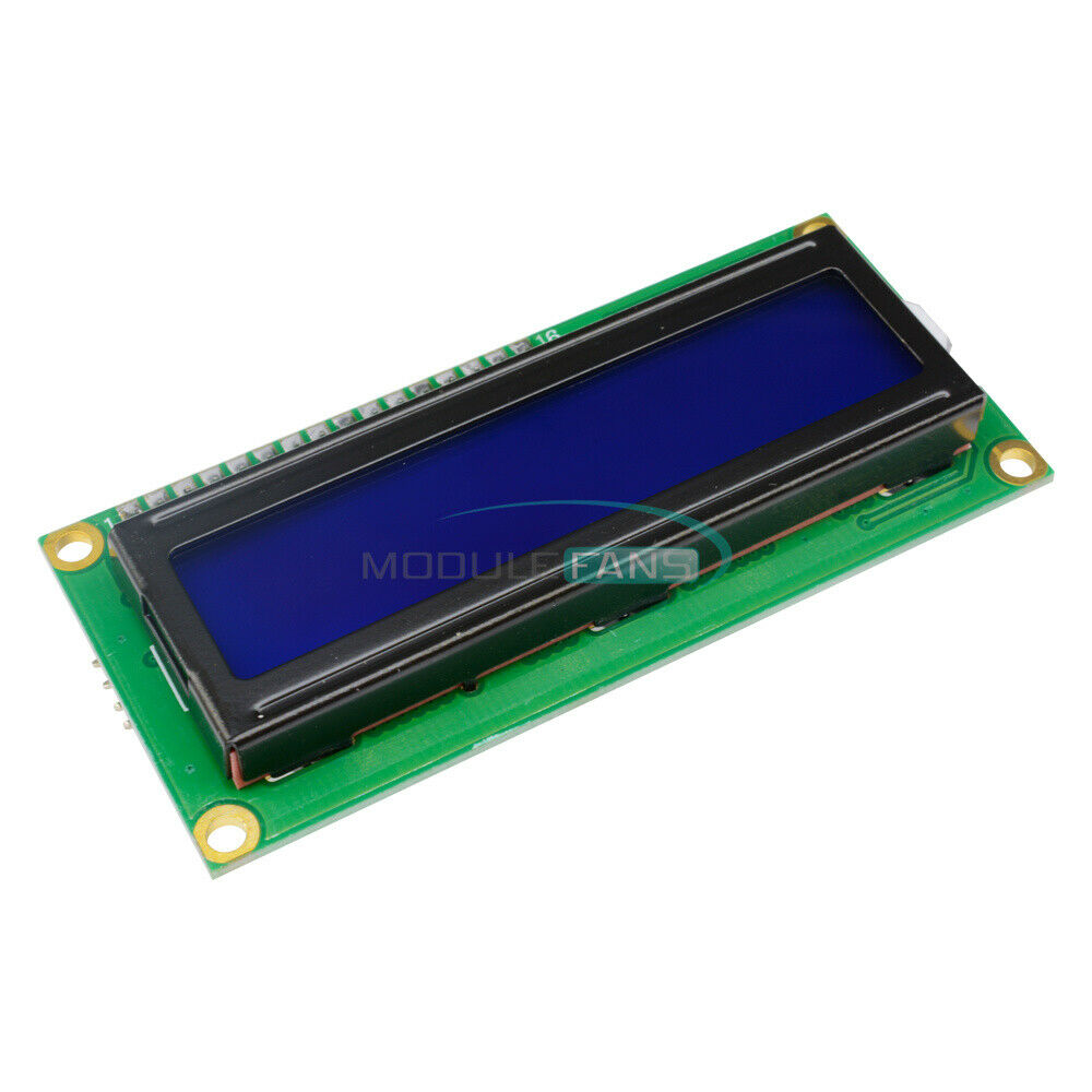10PCS Blue IIC/I2C/TWI/SPâ€‹â€‹I Serial Interface1602 16X2 LCD Module Display