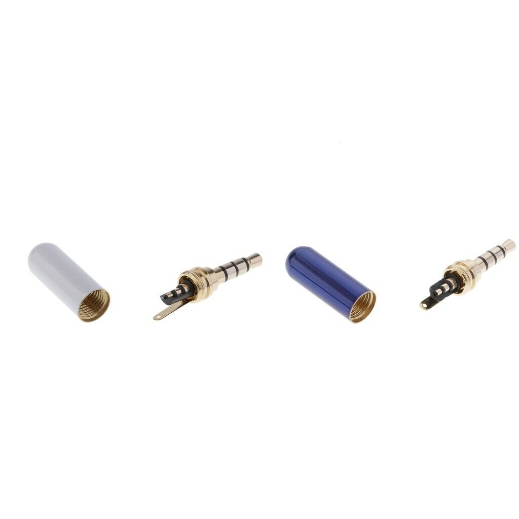3.5 Mm 1/8" Audio Male Plug Jack Adapter Stereo Connector Headphone
