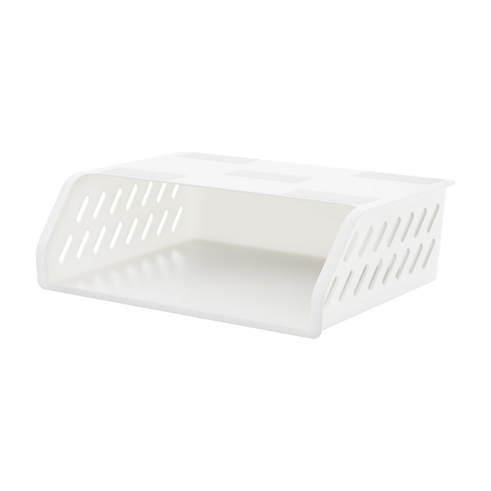 Invisible hidden plastic desk drawer organizer