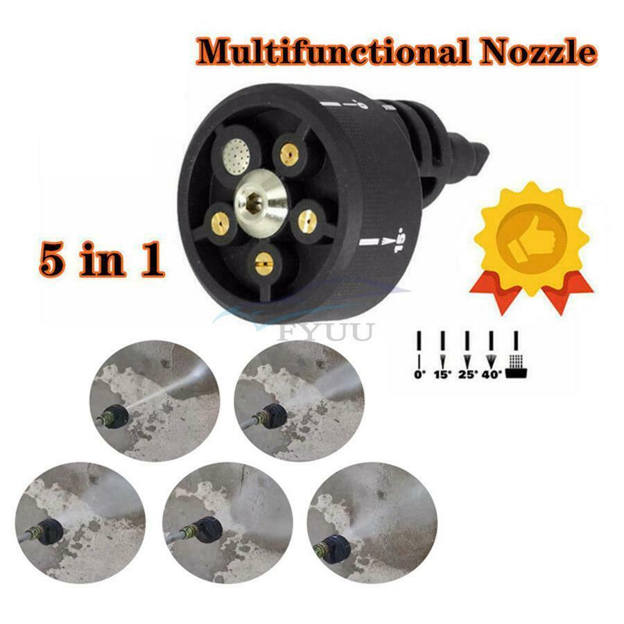 High-pressure Multi-angle Nozzle For WORX Hydroshot 630/644 WU629 Cleaning Tools