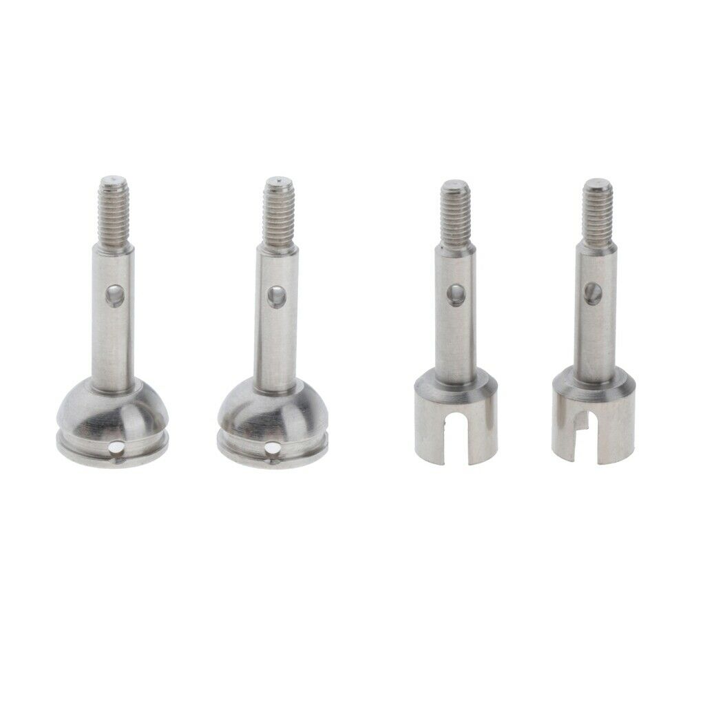 4PCS Front & Rear Wheel Shaft Cups for Wltoys 144001 1/14 RC Car Spare Parts