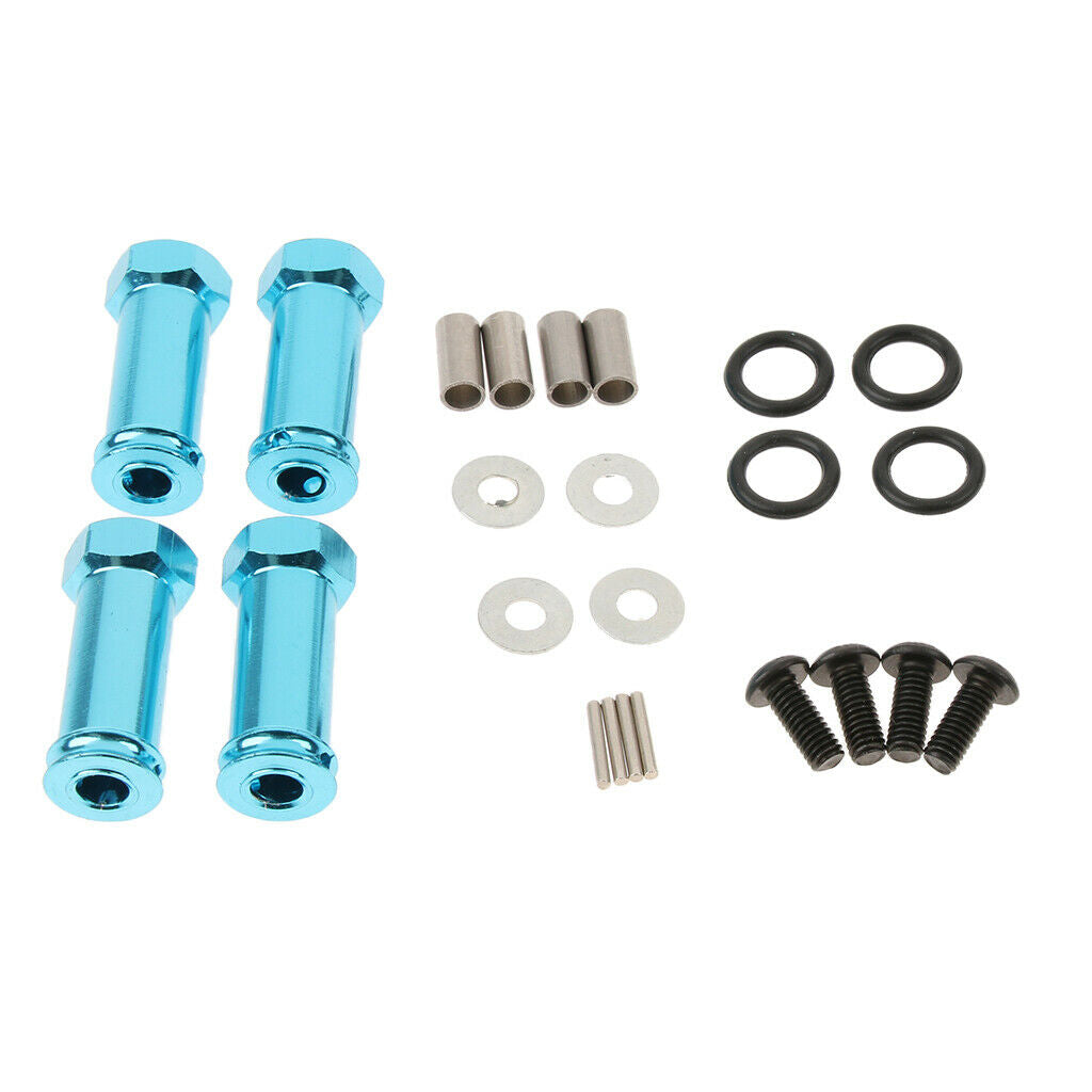 29mm RC Car Spare Parts Metal Hexagon Wheel Seat Extension Combiner Coupler