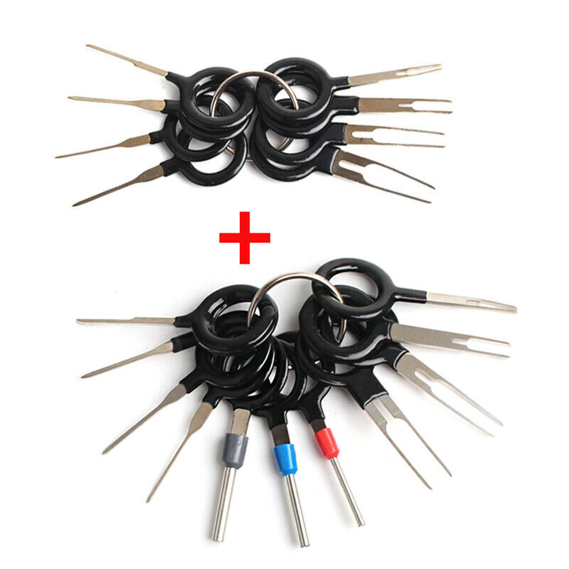 19PCS Motorcyle Scooter Electrical Wire Connector Pin Extractor Terminal Tools