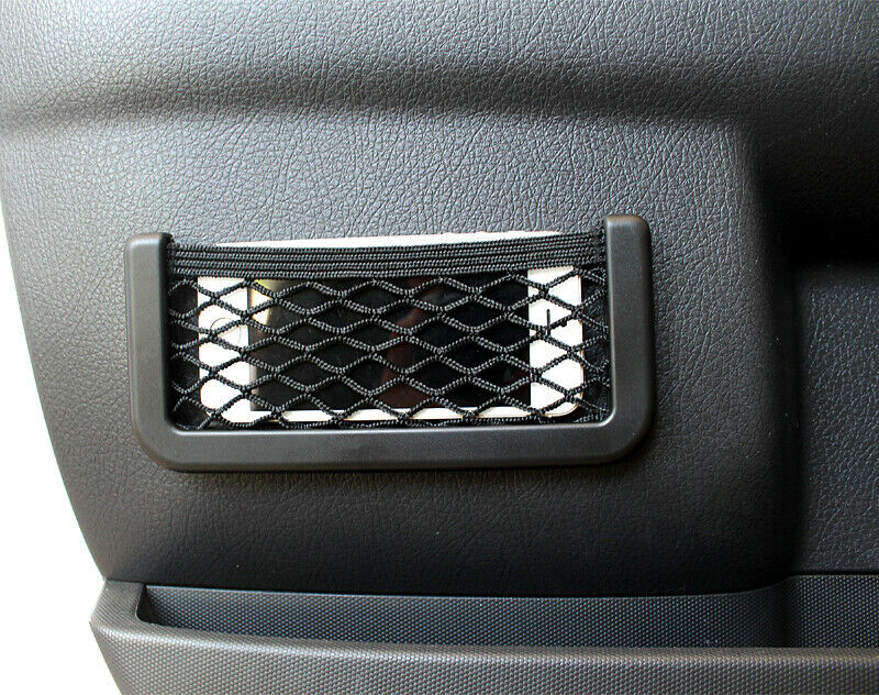 1PCS Car Seat Side Back Storage Net Bag Phone Debris Storage Bag Car Accessories