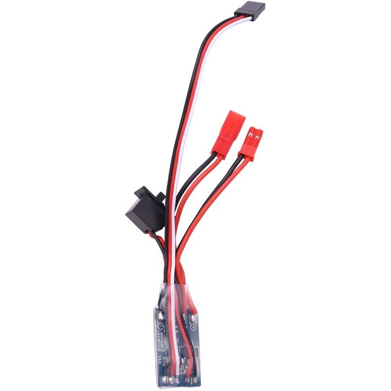 Rc ESC 10a Brushed Motor Speed Controller for Rc Car Boat W/o Brake without brA9