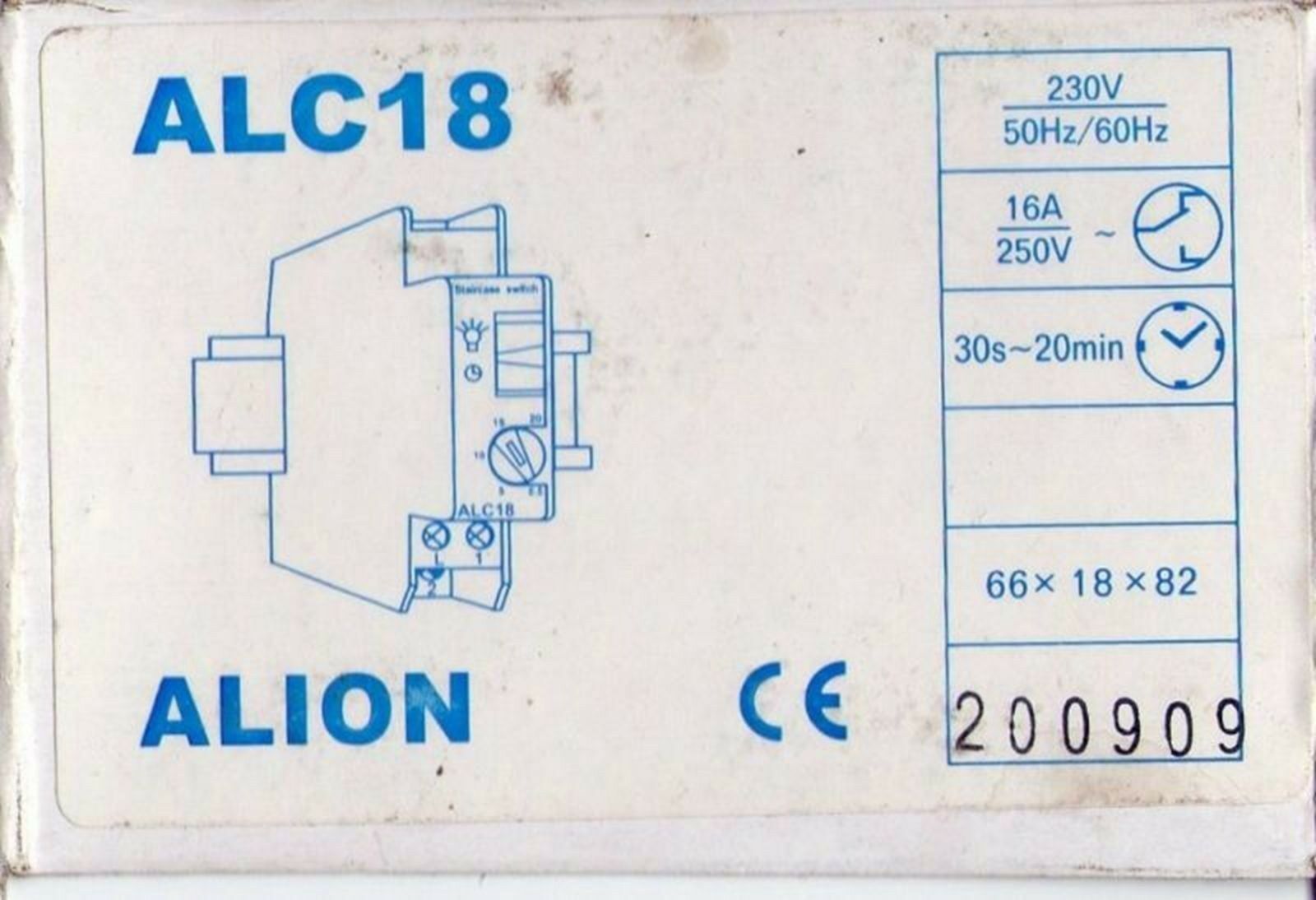 Mechanical Din Rail 20Mins Programmable Timer Switch