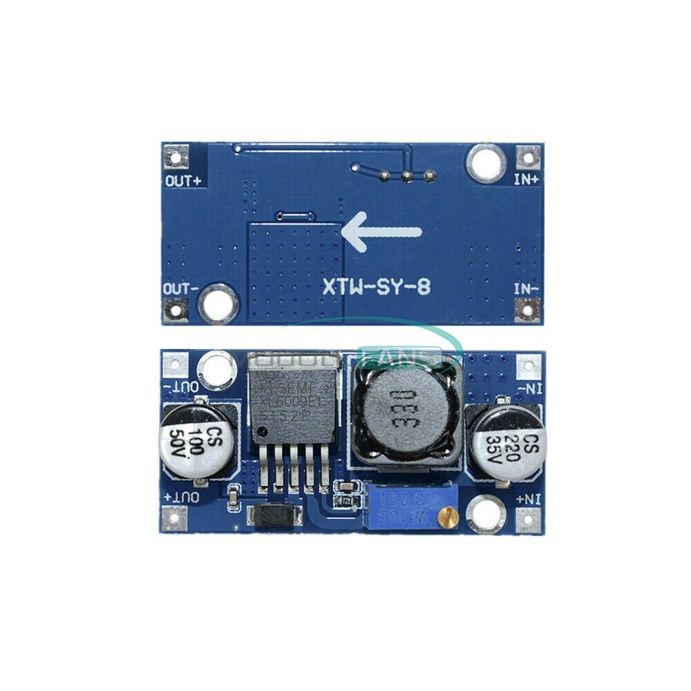 5PCS XL6009 Replace LM2577 DC-DC Adjustable Step-Up Power Converter Module