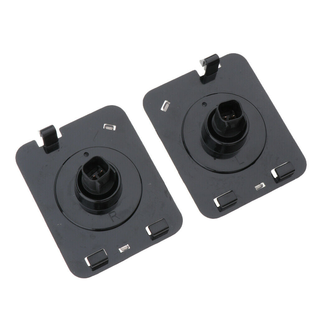 2PCS Black Lens Front  LED Marker Lights For  Wrangler JK 07-16