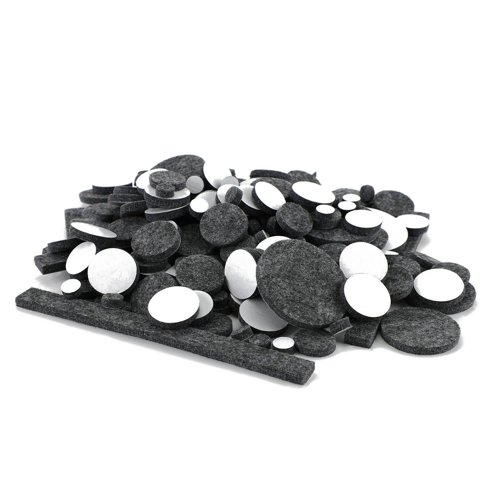 181Pcs Furniture Pads Chair Leg Floor Protectors Felt Pads Hardwood Floors Grey