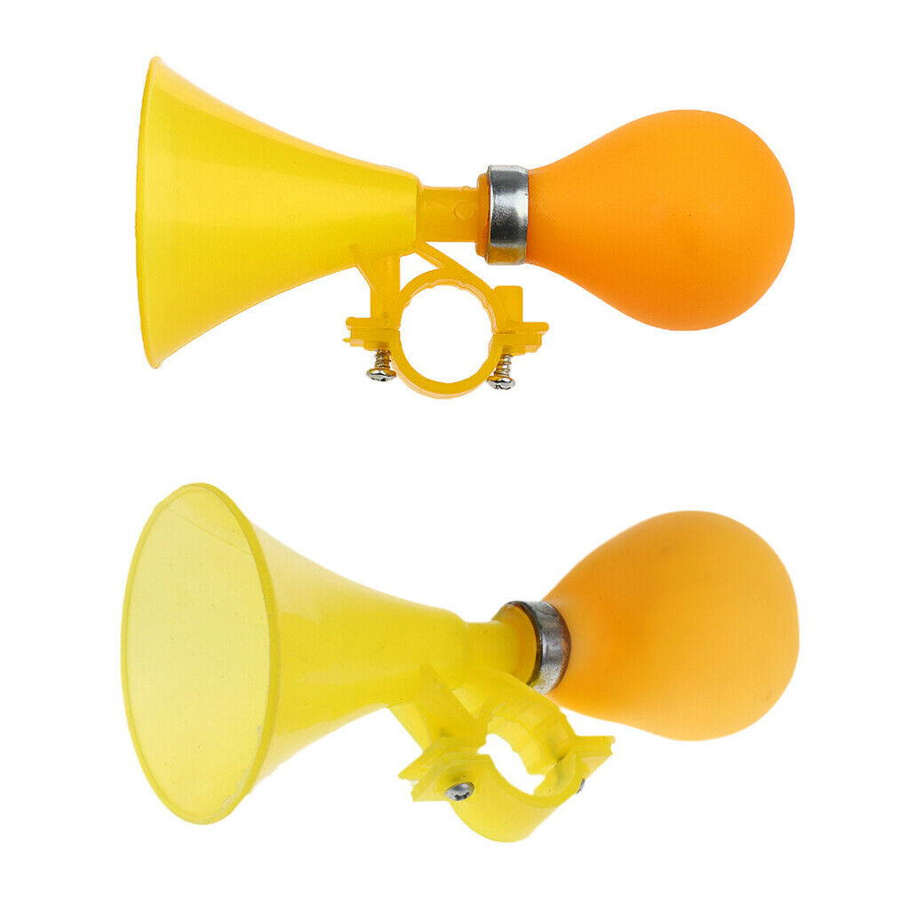 Bike Cycling Handlebar Ring Sound Horn Bell Alarm for Kids Children Yellow