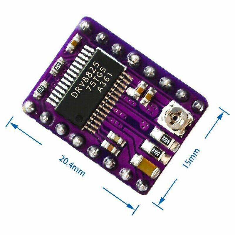 V3 Engraving Machine Expansion Board + Drv8825 Driver with Heat Sink for ArdW4Z5