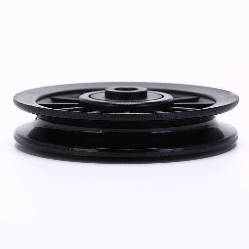 1pc 105mm Black Bearing Pulley Wheel Cable Gym Equipment Part Wearproof~AUR Tt