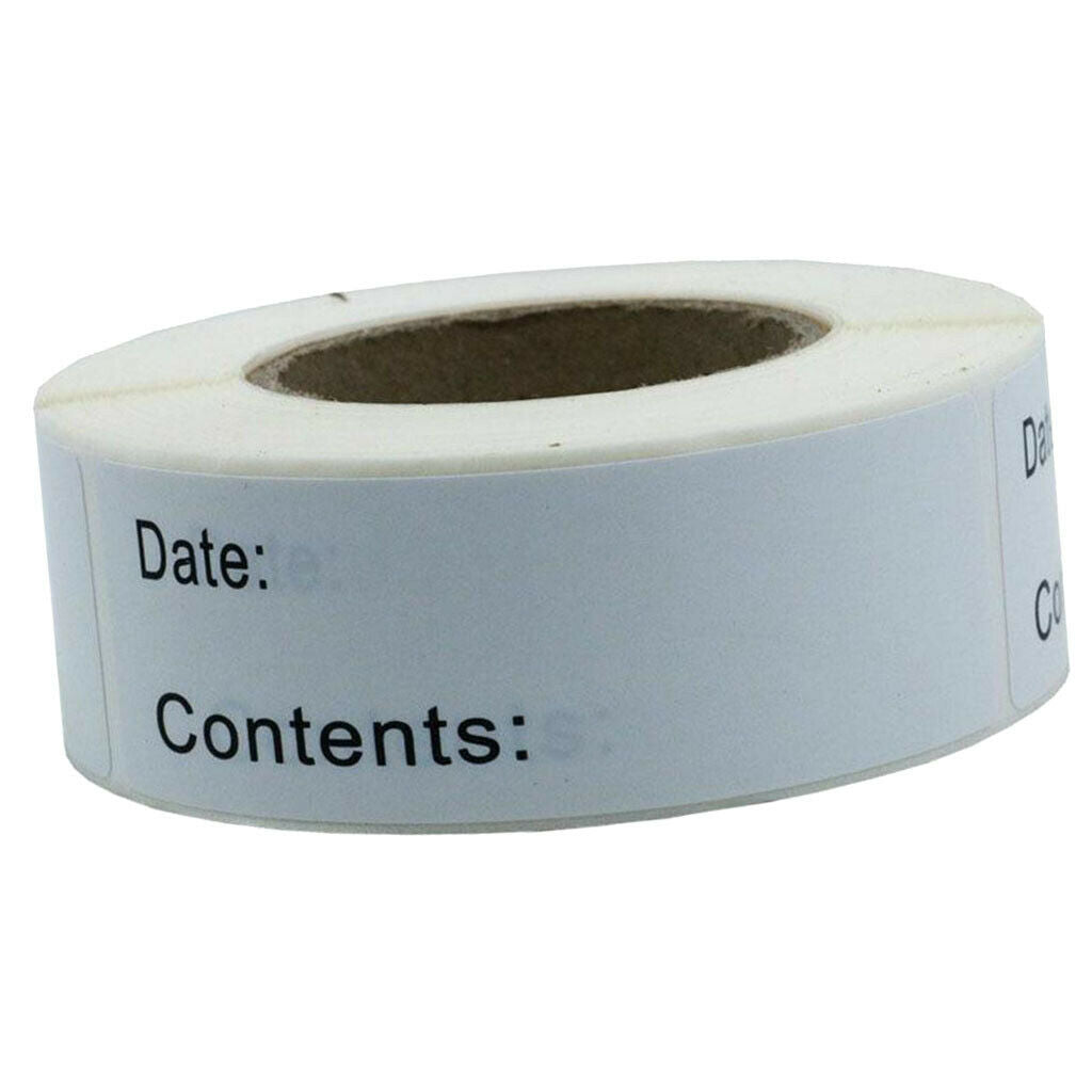 Labels Adhesive Stickers Paper Self-Adhesive Date Mark Labels DIY for Glass