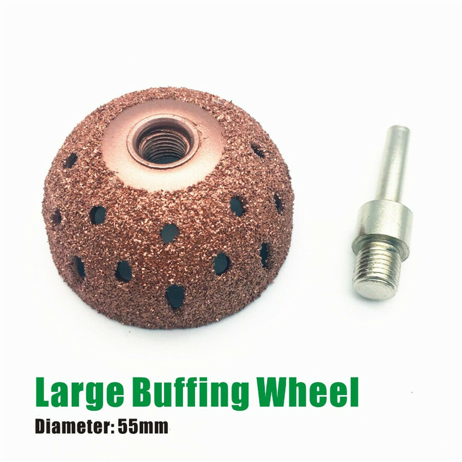 55mm Buffing Wheel Tungsten Carbide Rasp Contour Cup+Arbor Adaptor Wheel Grind
